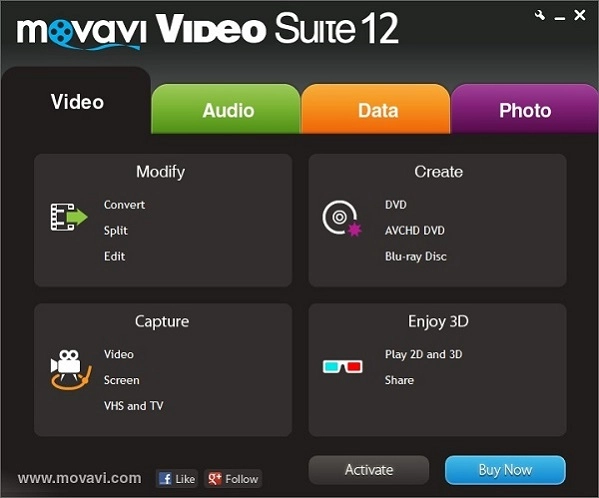 Пакет видеопрограмм Movavi обновлен до новой версии
