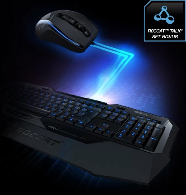 Технология ROCCAT Talk для синхронизации мыши и клавиатуры 