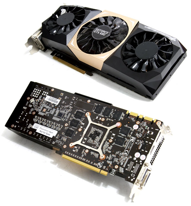 Palit GeForce GTX 680 JetStream с 4 Гбайт памяти GDDR5