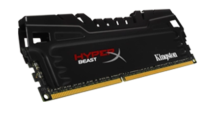 Модули памяти Kingston HyperX Memory черного цвета