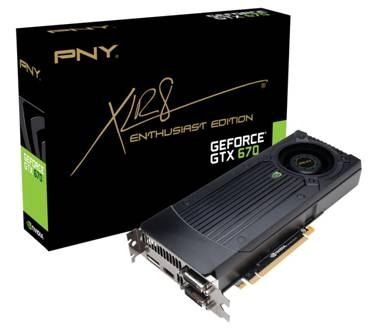 Новый ускоритель на архитектуре Kepler : PNY GeForce GTX 670