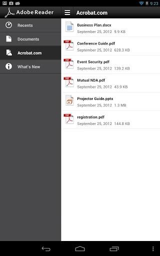 Обновился Adobe Reader для Android