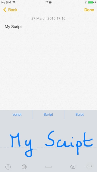 Рукопись для iOS