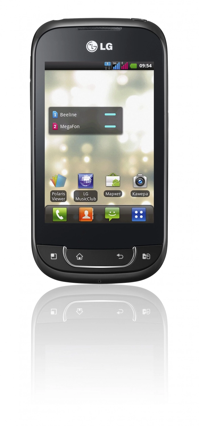 LG OPTIMUS LINK DUAL SIM (P698): первый смартфон от LG с двумя SIM