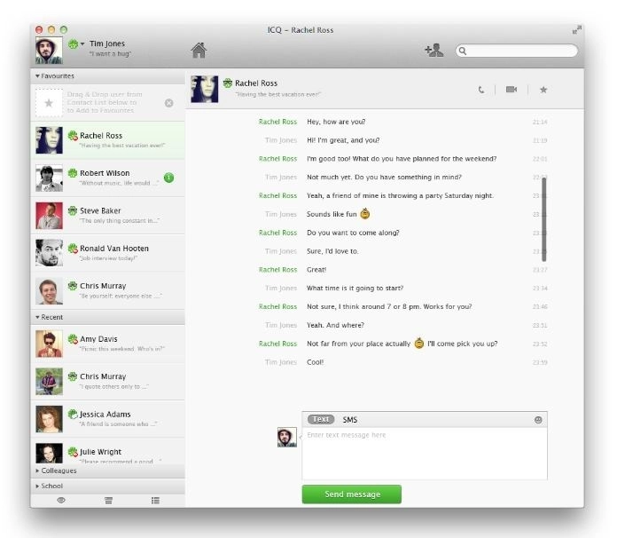 ICQ вернулась на Mac