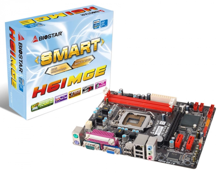 BIOSTAR H61MGE: недорогой домик для Intel Core