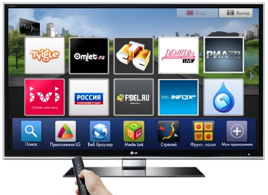 LG добавила новые сервисы для Smart TV в России