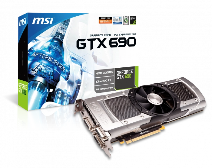 MSI анонсирует видеокарту GeForce GTX 690