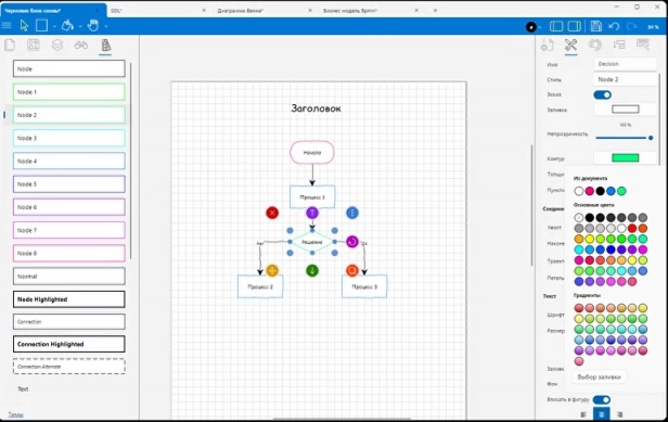 Блок-схемы и диаграммы: чем заменить Microsoft Visio?. Рис. 6