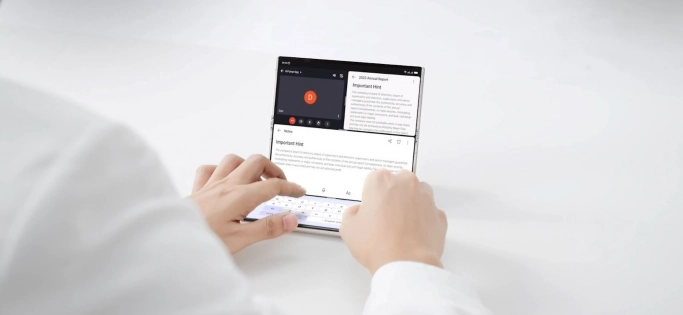 TECNO представил тонкий складной смартфон с тройным экраном . Рис. 2